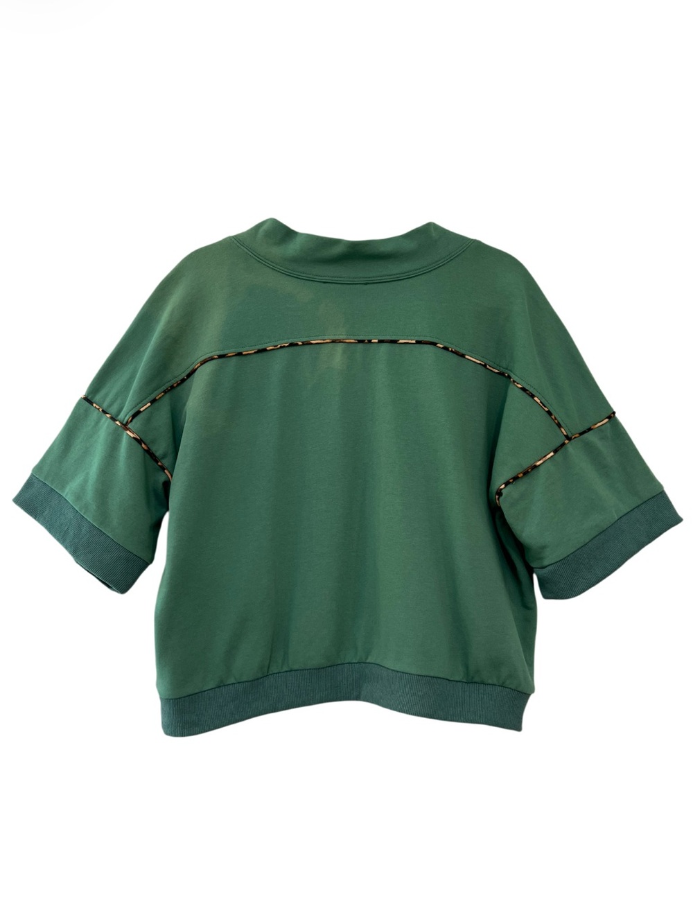 GIGIO USA Vintage Horse Embroidered Green Sweatshirt Top Size M - Picture 6 of 11